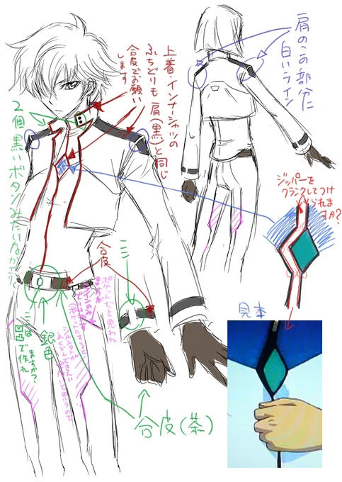 コス衣装作る時の描き起こし出てきた
#ガンダム #ガンダム00 #コスプレイヤー #cosplay 
