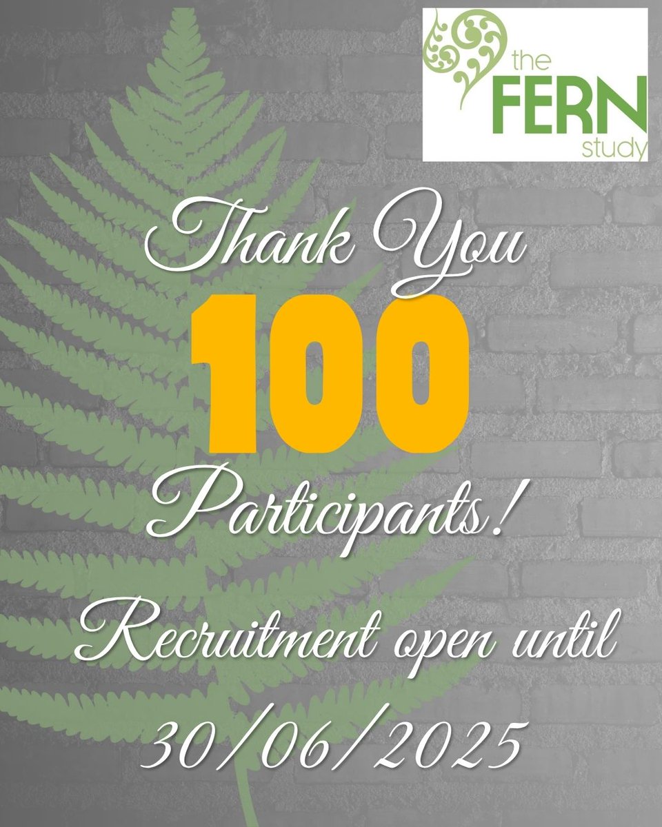 fern1study's tweet image. Happy to confirm that 100 participants have been recruited to the #FERNStudy and we have permission to continue recruiting until 30 June. Thanks to all the wonderful #NHS teams for your support😊🙏@ProfAsmaKhalil @LiverpoolWomens @SGH_MatResearch @TwinsTrust #sFGR #MCtwins