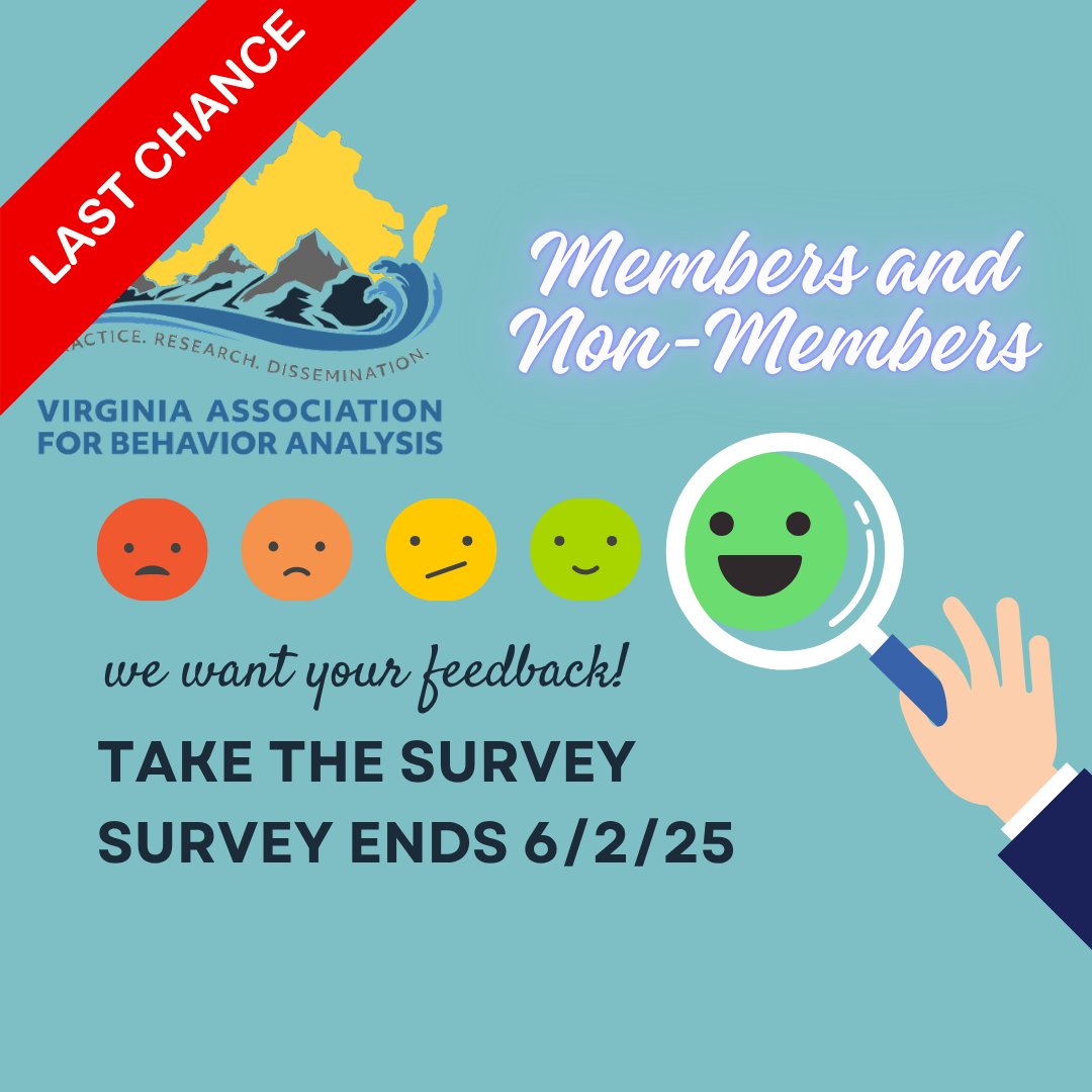 Today is the LAST DAY to complete our annual survey!  Click here before it's too late!  bit.ly/458wjF8