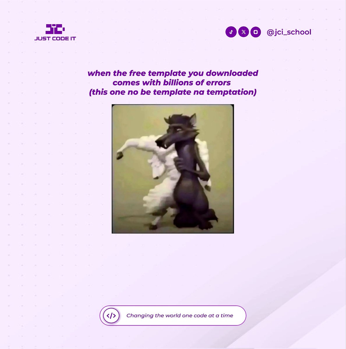 JUSTCODEIT tweet media