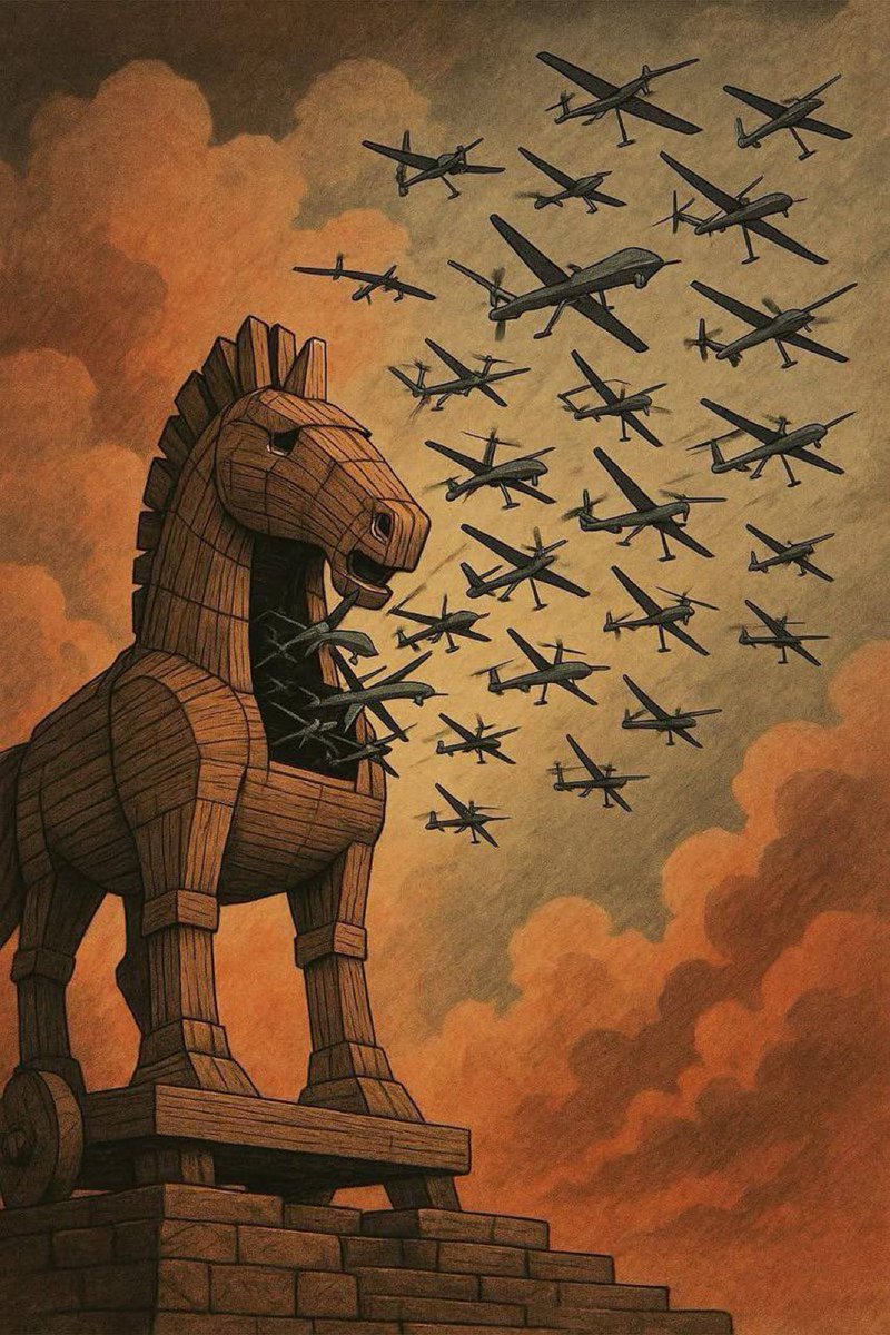 Ok Leute, der is gut. Der is mit gerade selber eingefallen, und die Franken unter uns haben es eigentlich schon immer gewusst: 

Das ist in Wahrheit das „Dronejanische Pferdla“ 🤣🤣🤣