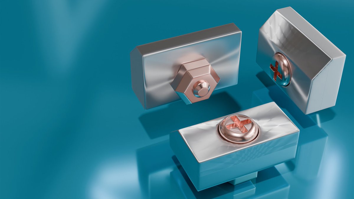 hinata_hugu's tweet image. BQRでネジ頭も簡単？

#blender
#BQR
#addon