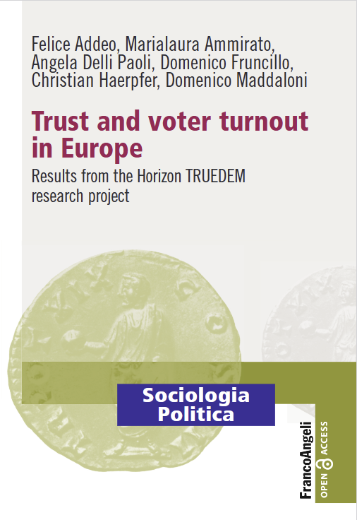 TRUEDEM_EU's tweet photo. 📘 New #OpenAccess book from the #TRUEDEM project!
Trust and Voter Turnout in Europe
By Felice Addeo, Marialaura Ammirato, Angela Delli Paoli, Domenico Fruncillo, @CHaerpfer  @DomenicoMaddal4 
https://t.co/7DrIKB8lrY
#Democracy #VoterTurnout #trust https://t.co/WQiDHrfBNN