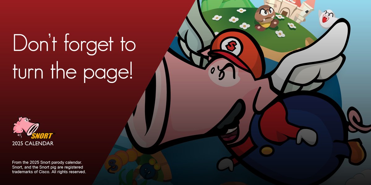 It's a new month, turn the page to enjoy this month's theme "Super Snort".