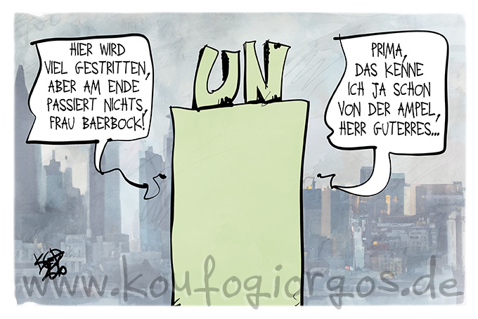 #Baerbock bei den Vereinten Nationen