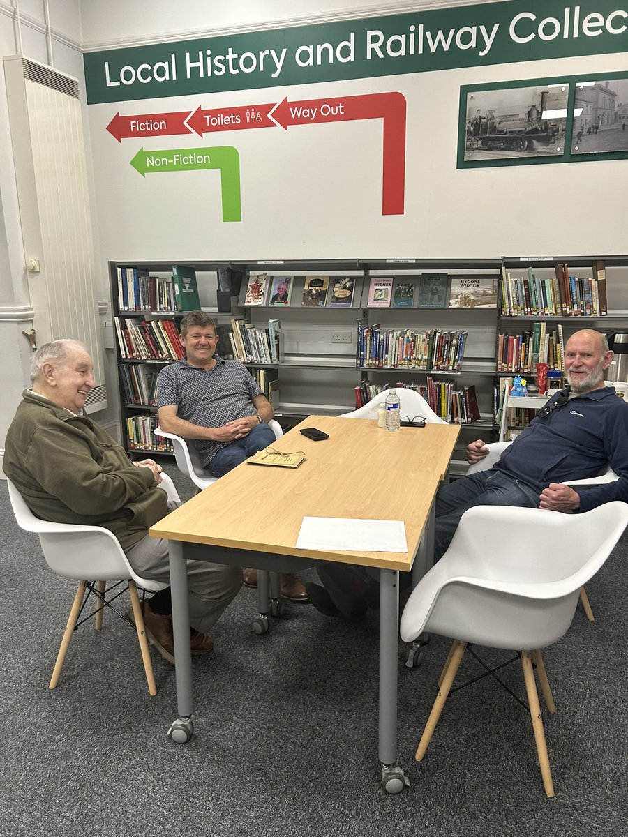 Join us at Men’s shed Widnes Library every Monday 12-3pm. Making new acquaintances while enjoying a brew and banter all welcome #librarieschangelives 

library.haltonbc.info/whats-on/

HH