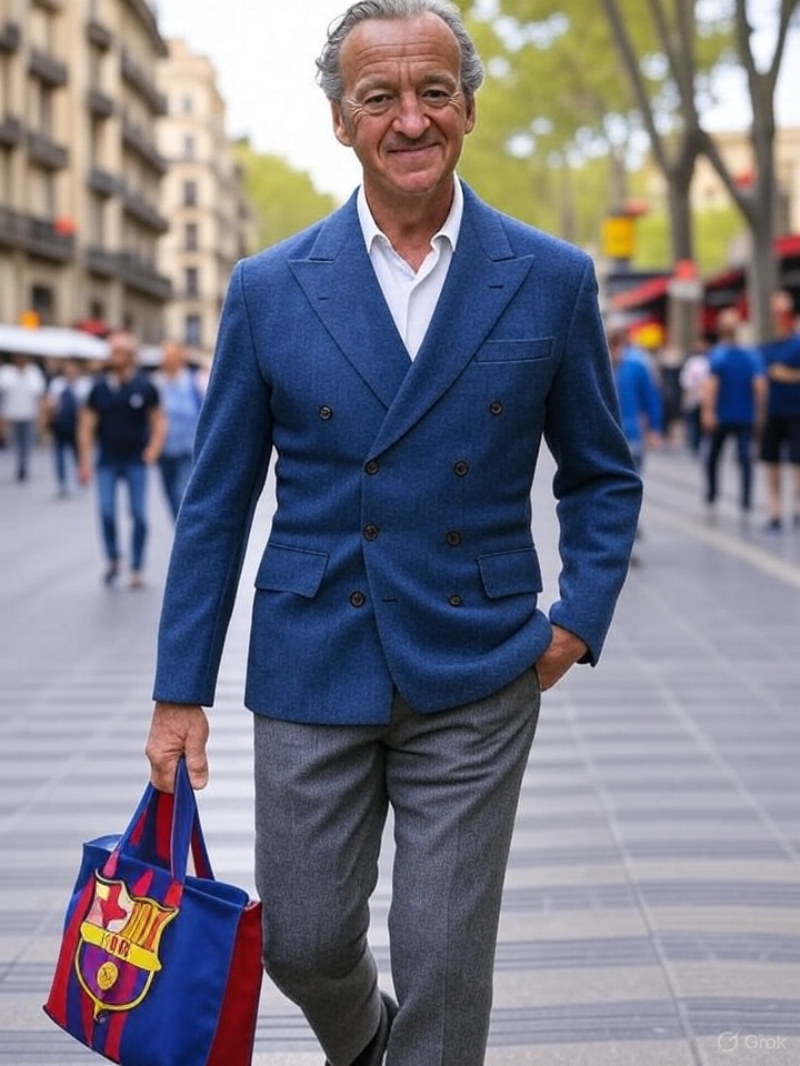 Fa un dia esplèndid per passejar per La Rambla.