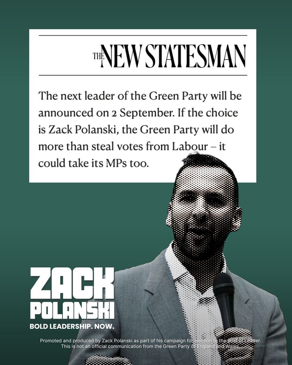 JamesEFoster's tweet image. Many @UKLabour MPs know they’re going to lose their seats if they stick with @Keir_Starmer’s betrayal agenda.

@ZackPolanski can deliver a new home for them because he stands for the same things they do.

Don’t just hope for change: get involved &amp;amp; help make it happen. #BackZack