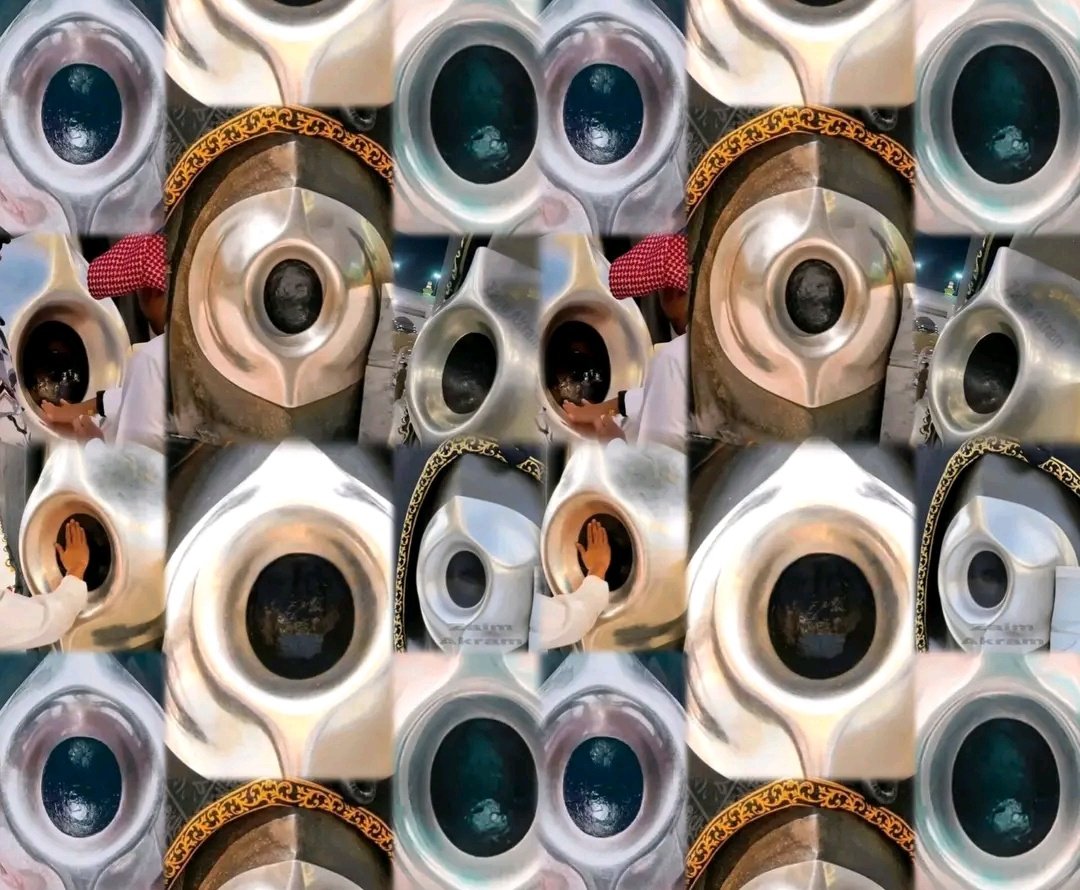 Hajr-e-Aswad❤️
Most beautiful stone in the world🌸