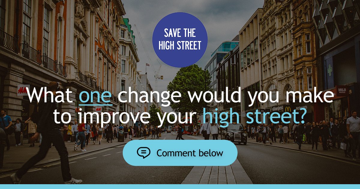 If you had the power to make one change to improve your local high street, what would it be? More green spaces? Better signage? Support for local traders? Share your idea below 👇
#SaveTheHighStreet #localbusiness #shoplocal #shopsmall