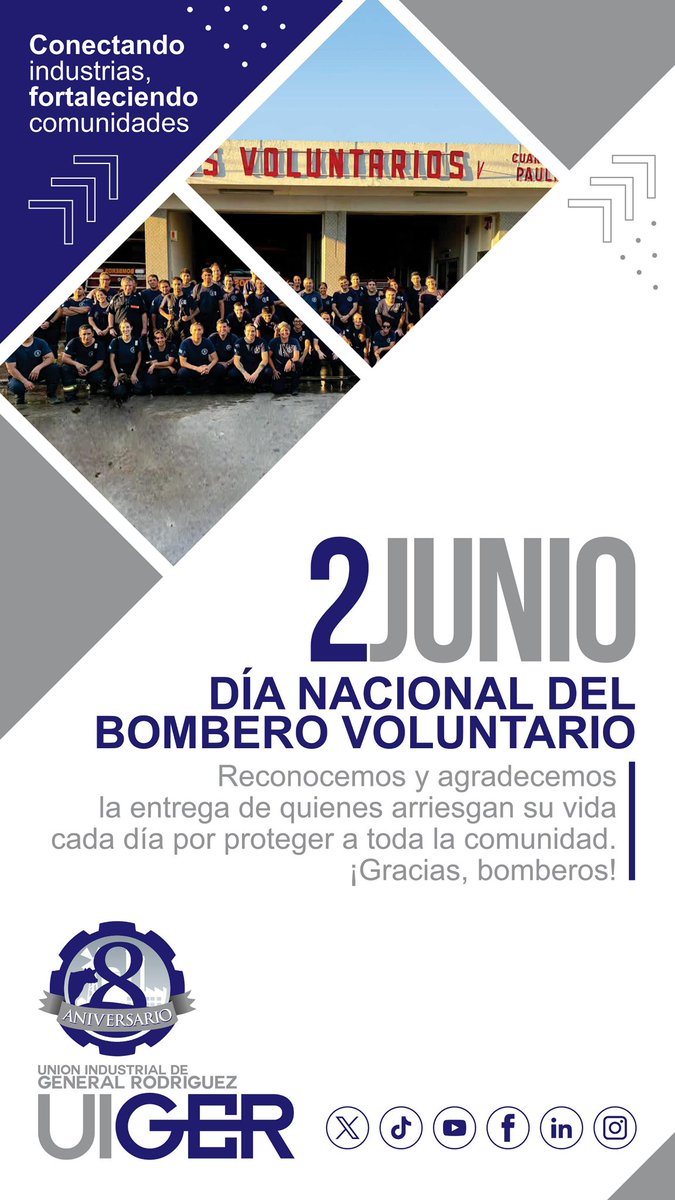 Feliz día a quienes arriesgan su vida desinteresadamente para protegernos! Gracias!!