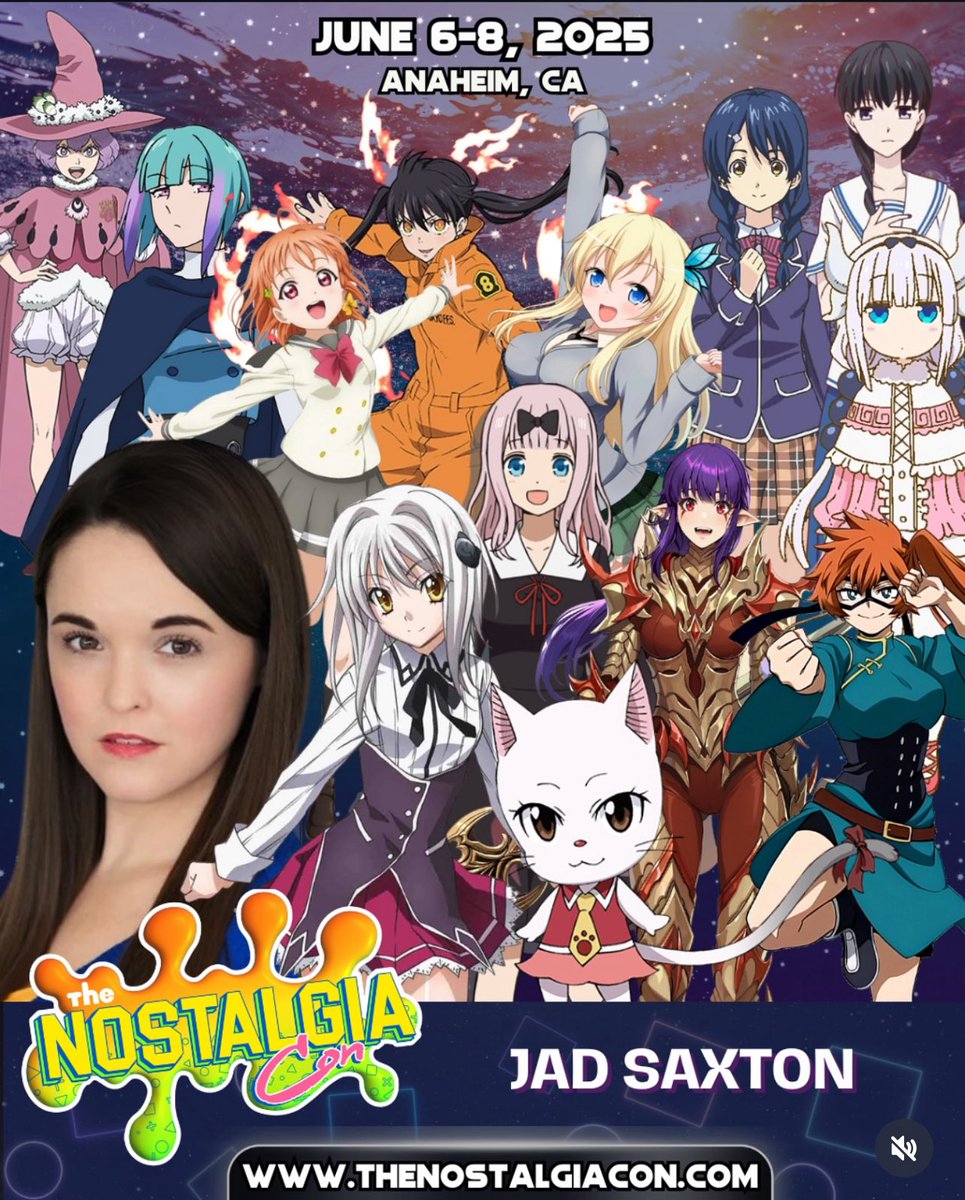 See you this weekend in Anaheim at Nostalgia Con 🫶🏻