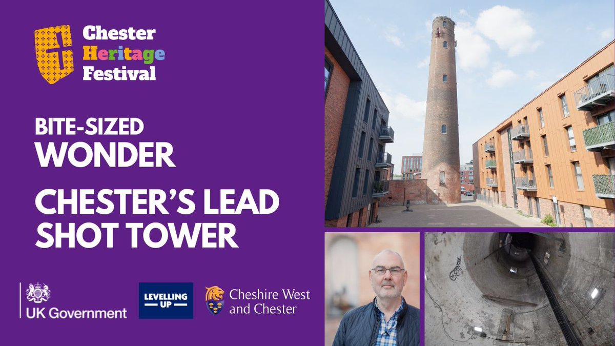 Chester Heritage Festival (@chesterherifest) on Twitter photo This is our first of three โจEXCLUSIVEโจ Chester Heritage Festival film premieres this week! Grab a cuppa, sit back and take in our first Bite-Sized Wonder - "The Lead Shot Tower"
Watch here ๐ youtu.be/bxSkE7JI8Kc
#ChesterHeritageFestival @VisitChester <a href="/ShitChester/">12 years of Shitchester</a> This is our first of three โจEXCLUSIVEโจ Chester Heritage Festival film premieres this week! Grab a cuppa, sit back and take in our first Bite-Sized Wonder - "The Lead Shot Tower"
Watch here ๐ youtu.be/bxSkE7JI8Kc
#ChesterHeritageFestival @VisitChester <a href="/ShitChester/">12 years of Shitchester</a>