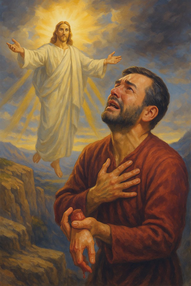 kingdomawakens's tweet image. “Lord, give me the spine to tear sin from my life—no matter how deep it’s rooted. Let me hate what makes me stumble. I’d rather bleed than burn. I’ll crawl into life maimed if that’s what it takes—but I will not perish whole.”

#EternalLifeMatters
#FearGodNotHell
#RepentAndLive