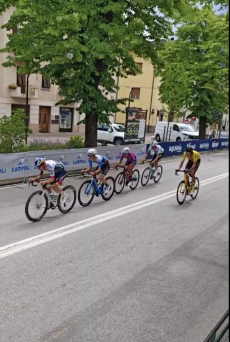 Trofeo Alcide Degasperi: 80km to go 🏁

Leading group: Paul Fietzke, Daniel Moreira, Tommaso Bambagioni, Federico Guzzo, Simone Lucca

peloton +1'58