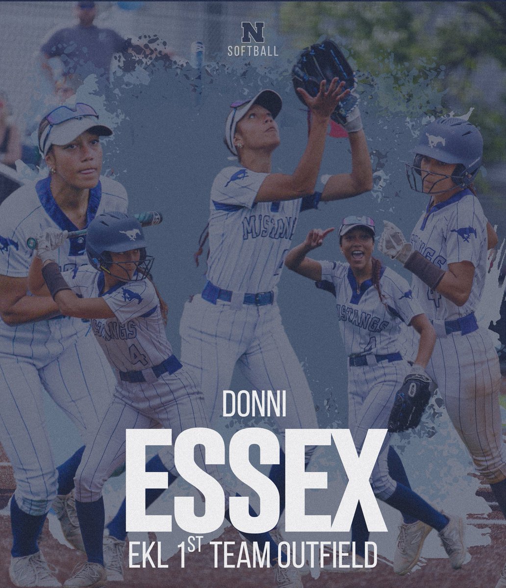 BVN_Softball's tweet photo. Patrolling the outfield like a pro and making it look effortless 🌟💪 Big congrats to Donni Essex on earning 1st Team All-EKL Outfield! Speed, hustle, and heart every inning.  #AllEKL https://t.co/o4Ghofw8sL