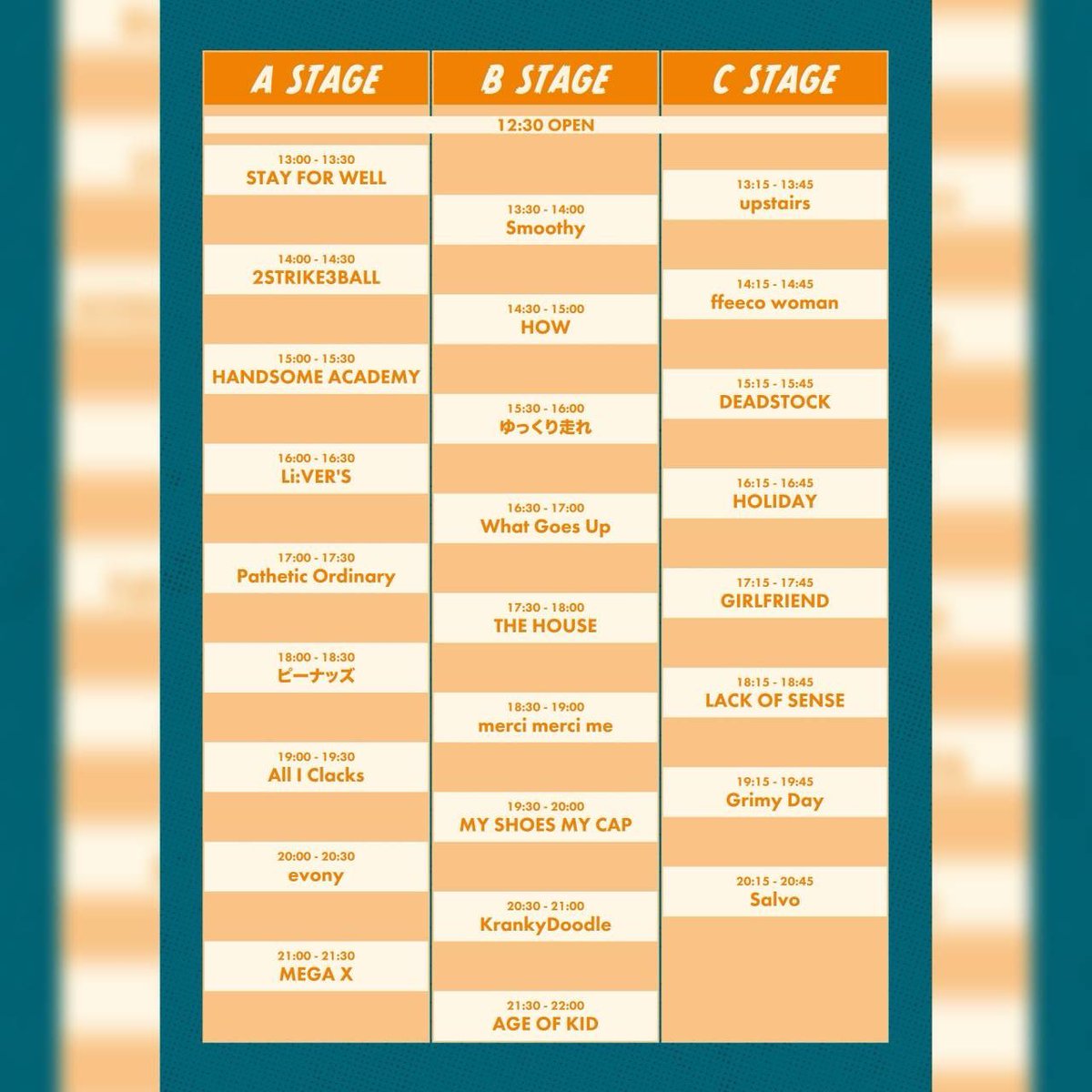 POchickenjoy's tweet photo. 2025/6/7(土) 
Matsudo DUGOUT2

『WiRELESS CiRCLE 2025』

3 STAGE・26 ARTISTの
スタジオライブサーキット！

🎫前売 ¥3,000 / 当日 ¥3,500

🈵キャパ少なめのため予約推奨！
▶予約：https://t.co/xF6qBwyJ9X https://t.co/whn2d6W0z2