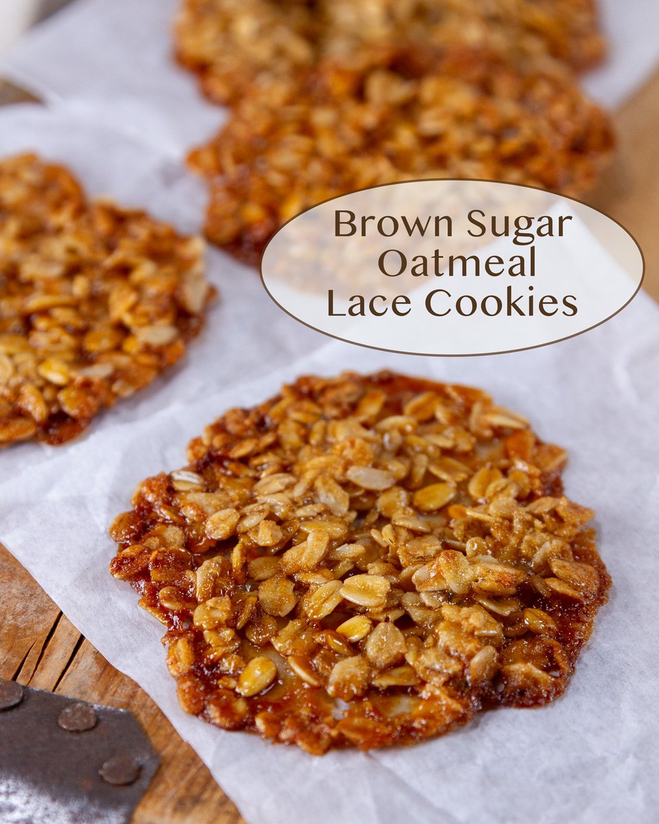 Brown Sugar Oatmeal Lace Cookies lifecurrentsblog.com/brown-sugar-oa…