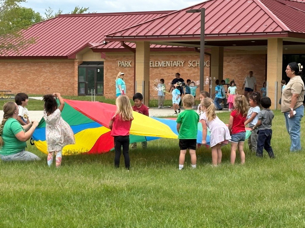 Park Side students had some outdoor fun last week!