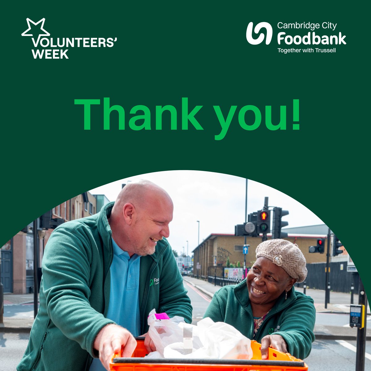 It’s #VolunteersWeek! To express our appreciation, Foodbank staff recorded a message to our team of 200+ volunteers whose incredible work ensures that no one faces hunger alone💚

To watch our staff’s thank you message, visit: youtube.com/watch?v=Q49Cuz…

#Cambridge #Foodbank