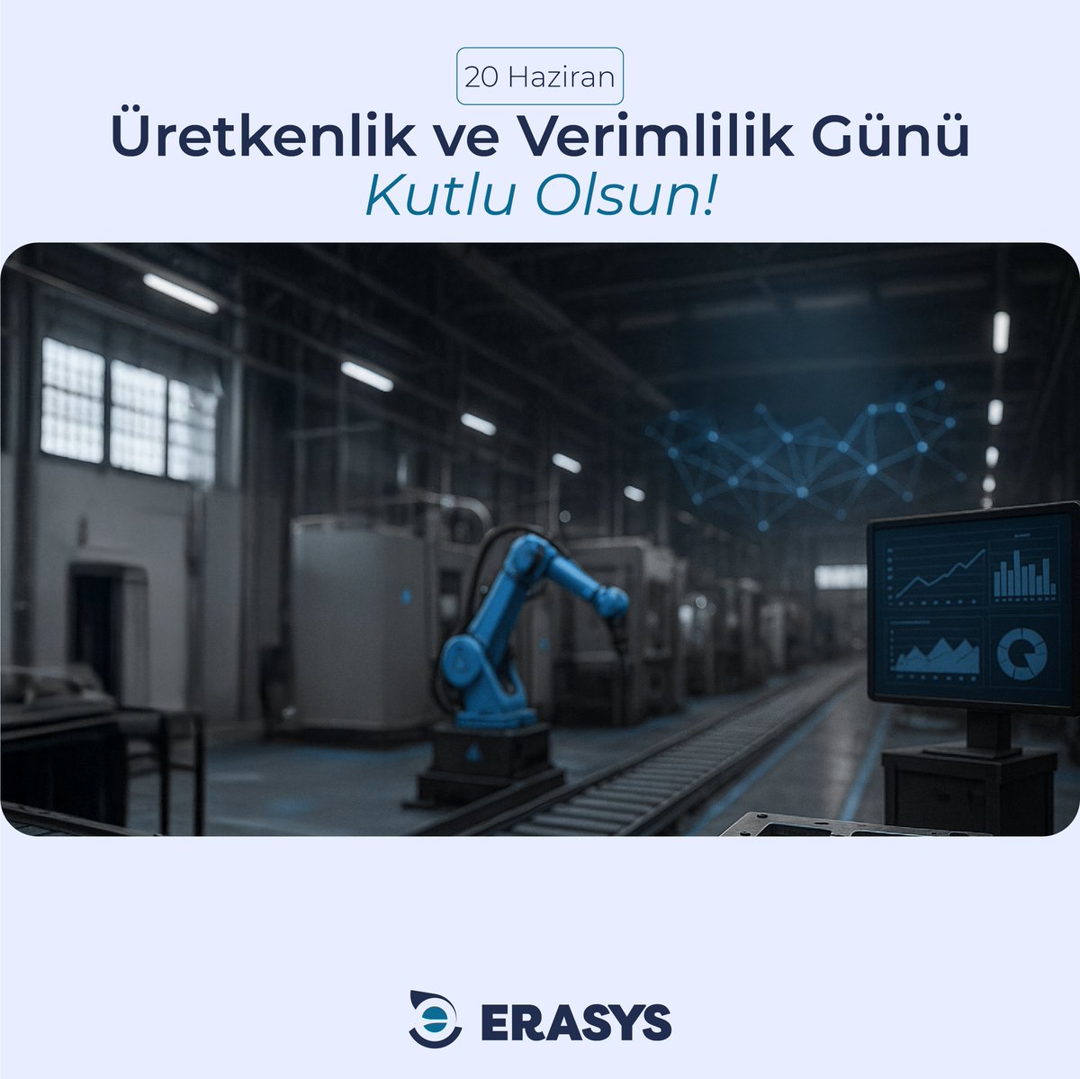 erasystr's tweet photo. Kaynakların etkin kullanımını teşvik eden tüm kişi ve kurumları kutluyor, verimlilik odaklı dönüşümlerin artarak devam etmesini temenni ediyoruz. 20 Haziran Dünya Üretkenlik ve Verimlilik Günü kutlu olsun! ⚙️

#Erasys #ÜretkenlikveVerimlilikGünü https://t.co/aRsXsDFG5D