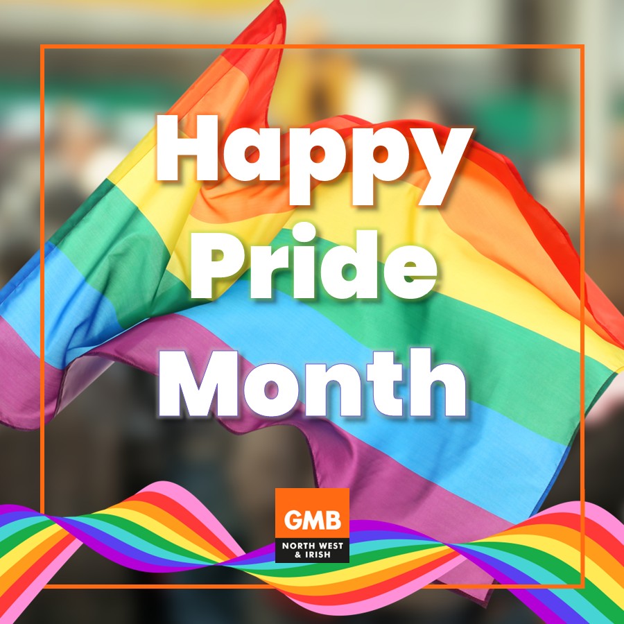 Happy #PrideMonth to everyone in the GMB family! 🏳️‍🌈

We’re proud to stand up for LGBTQ+ people in the UK and worldwide.

Pride is a protest – never forget that. ✊