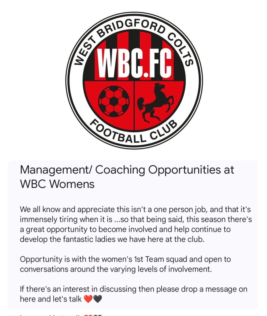 Great club, Great ladies, Great potential seeks new face to become involved. Must like football, cheese and dogs. 

Can look past the lack of love for cheese and dogs, but the football part is semi necessary 👍