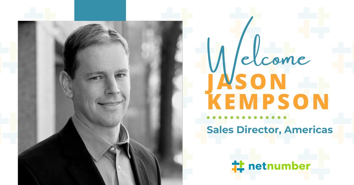 We’re excited to welcome Jason Kempson as netnumber’s Sales Director, Americas. With 20+ years in sales, he brings a strategic focus and passion for delivering customer success.

Join us in welcoming Jason!

#Leadership #netnumber #newhire #mobileecosystem