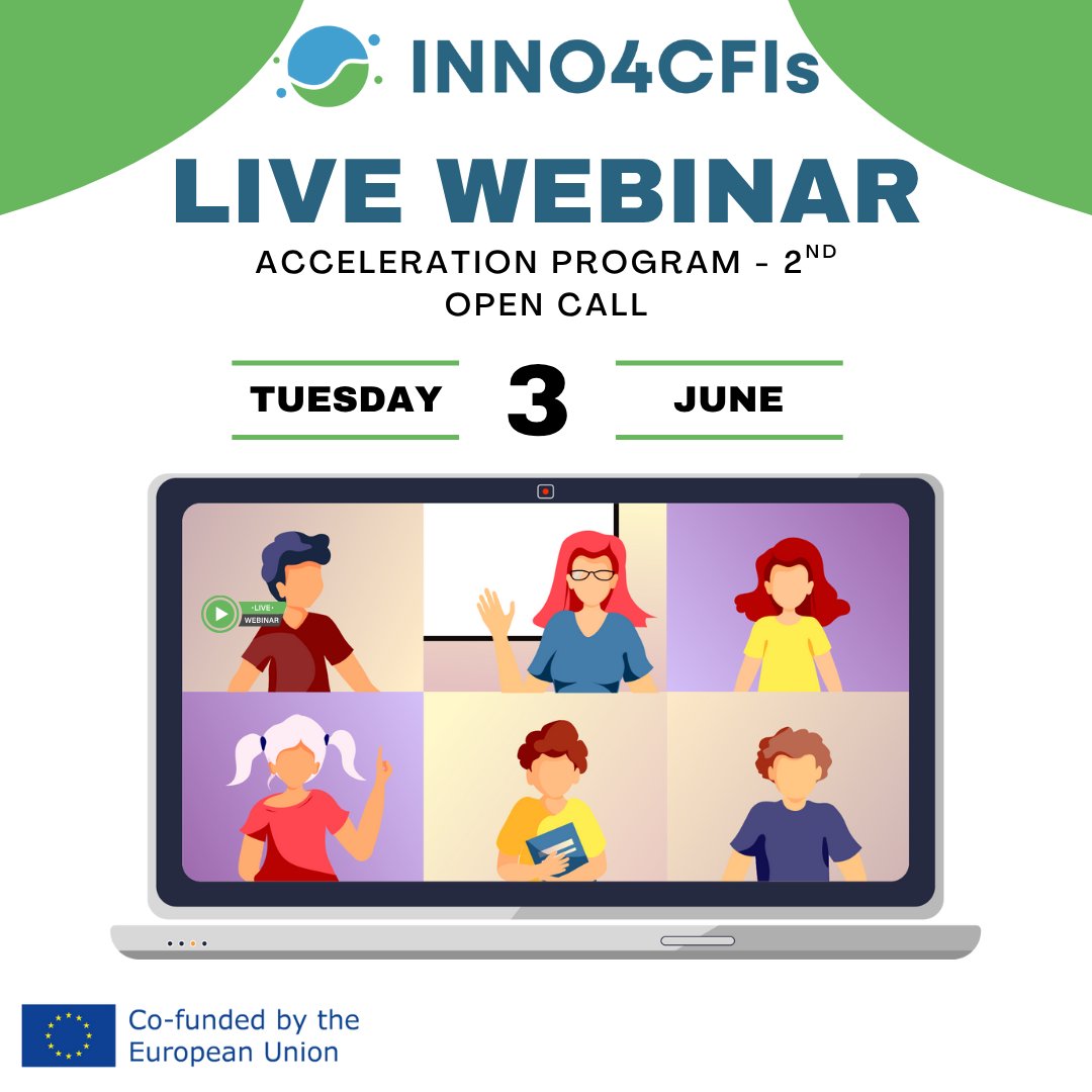 🚀Tomorrow (June 3, 2025) INNO4CFIs goes live online at 11:00 am! Explore equity-free acceleration for carbon farming &amp; green-tech innovators. Don’t miss expert insights, real-world cases &amp; live Q&amp;A. Register now: f6s.com/webinar-inno4c… 🔗#Webinar #CarbonFarming #I3instrument
