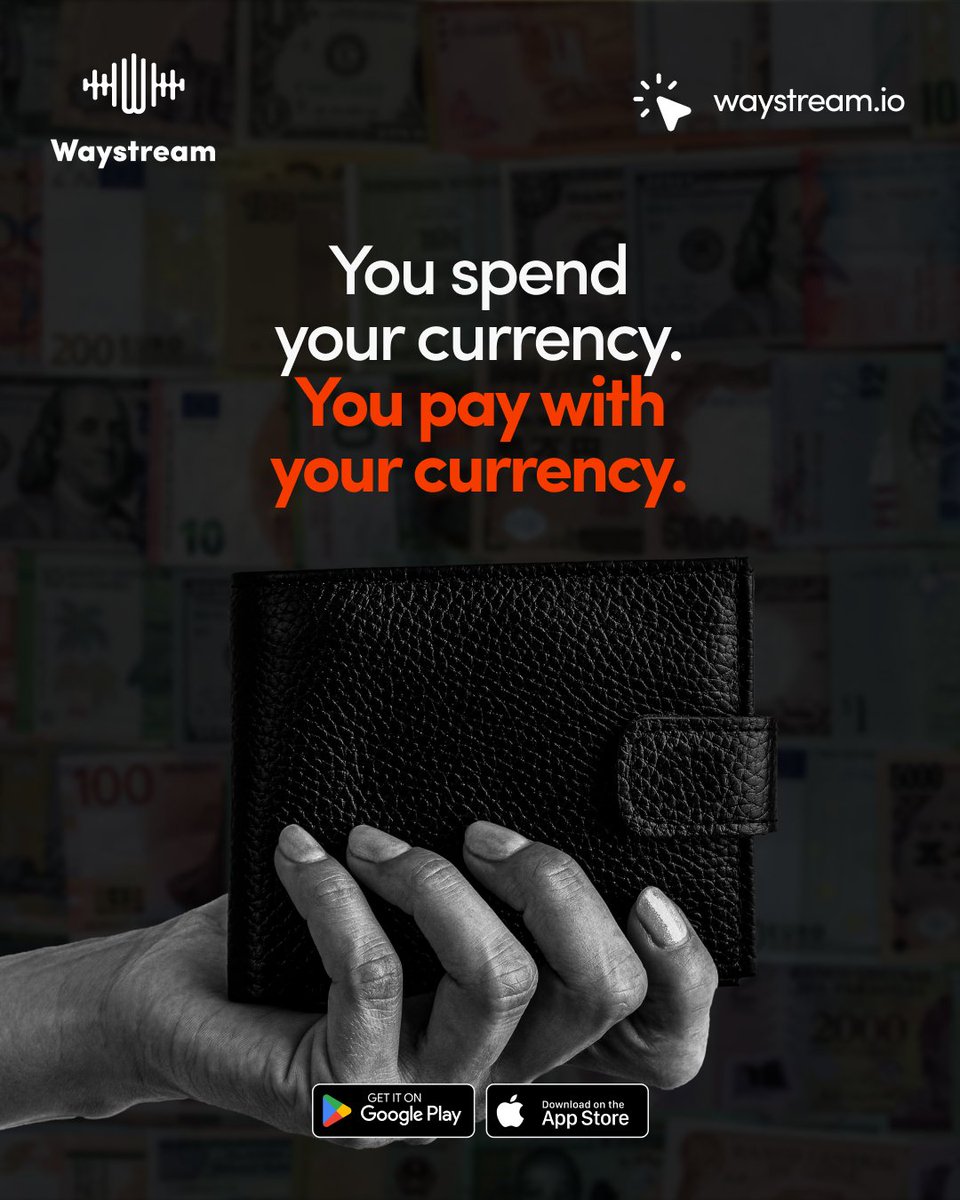 Pay for your streaming subscription easily in Naira, Dollars, Pounds, or whatever currency you use.

Get started now at waystream.io

#Waystream