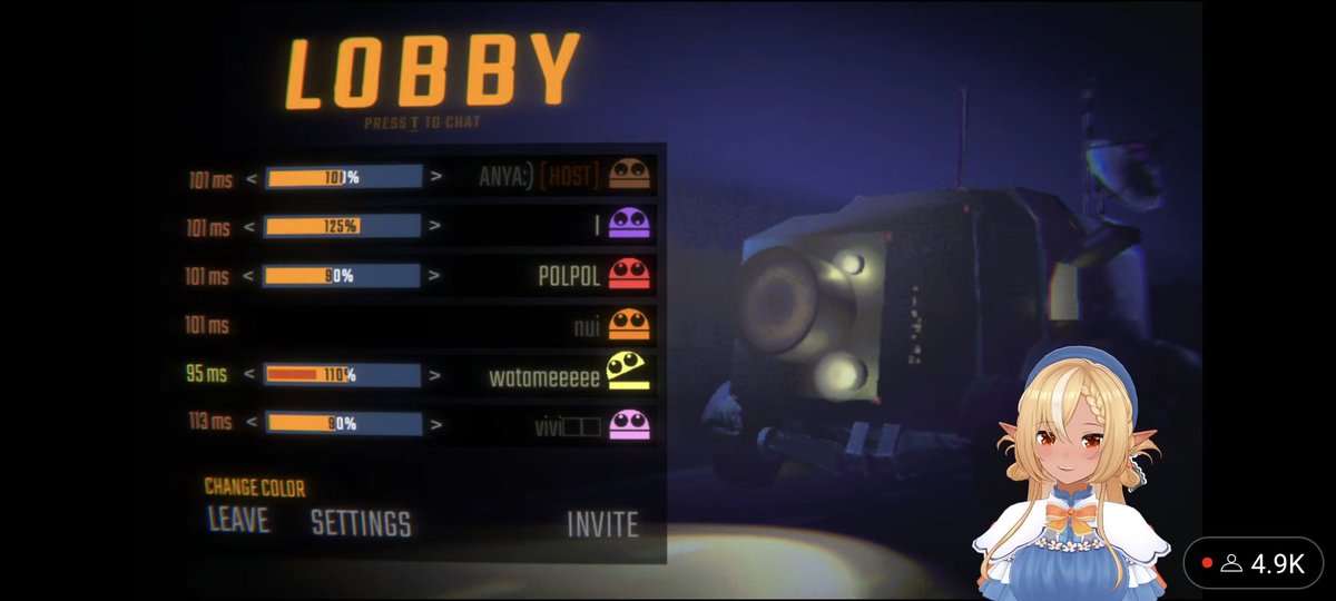 nekomi_kuri's tweet image. lmao Flare turned everyone's audio down and put Ina on 125% 😭😭😭