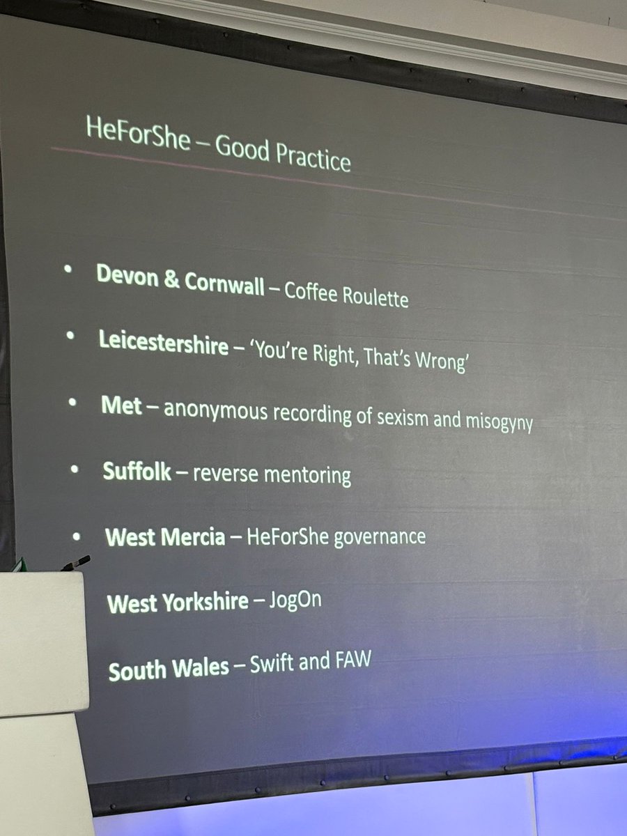 Allies for women in policing… great to see such amazing work in different forces.

Simple but effective ideas…

#bawp #bawpawards #bawpawards2025