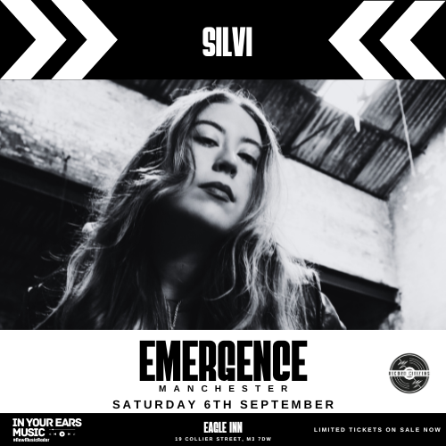 📡 In Your Ears Music 📡 (@inyourearsmusic) on Twitter photo Catch <a href="/SILVIsounds/">SILVI</a> In Manchester!
Saturday 6th September
<a href="/EagleInnSalford/">The Eagle Inn</a>
Emergence Festival
Tickets on sale now
fatso.ma/1yKF
<a href="/RecordCitizens/">Record Citizens</a> Catch <a href="/SILVIsounds/">SILVI</a> In Manchester!
Saturday 6th September
<a href="/EagleInnSalford/">The Eagle Inn</a>
Emergence Festival
Tickets on sale now
fatso.ma/1yKF
<a href="/RecordCitizens/">Record Citizens</a>