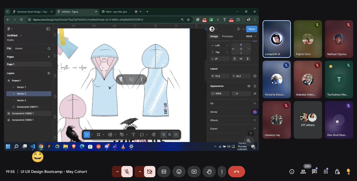 Joe_brendan_'s tweet photo. In the last 4 weeks,
We started our UI UX Design Bootcamp and so far
📍People who did not know Figma 4 Weeks ago can now use it to create illustrations
Check under this tweet to see the different illustrations created by our students
We go again this week! https://t.co/8l2DS1mj4C