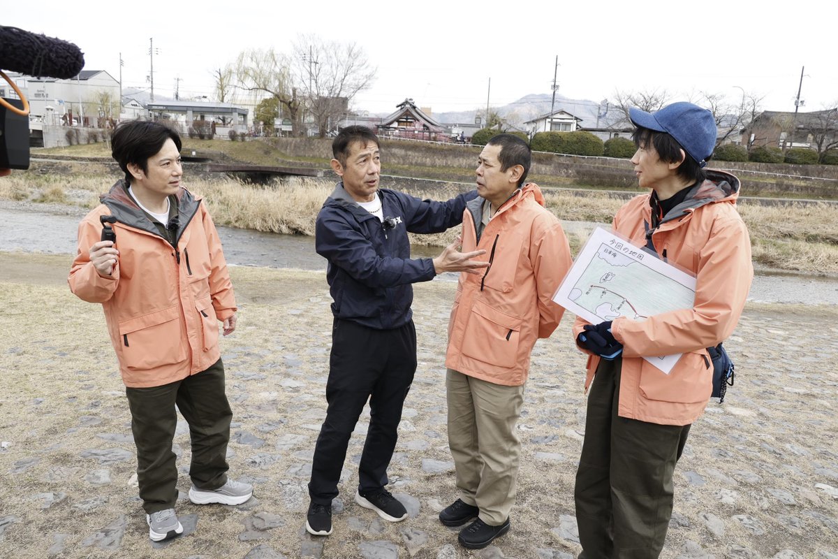 BS260_campers's tweet photo. 合流できた🙌

#こんなところでキャンパーズ 今夜11：00
#内海光司 
#佐藤アツヒロ 
#ノッチ 
#森脇健児 
#BS松竹東急 https://t.co/99iLrkquD7