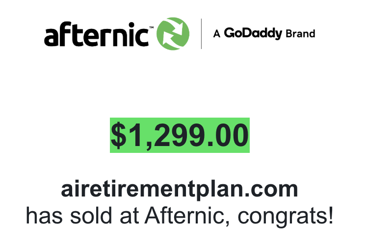 RebrandsAi's tweet photo. Ai related .com Domain Sold!
Drop reg
HT 8 mos
Boost on
Inbound
Listed on Afternic, Atom Standard, & SedoMLS.
Sedo listing was 25% less than others yet still sold on Afternic. GoDaddy's reach is undeniable.
#domains #sold #afternic #solddomain #ai #aidomainsold #dotcom #godaddy https://t.co/6pmBPB59Qh