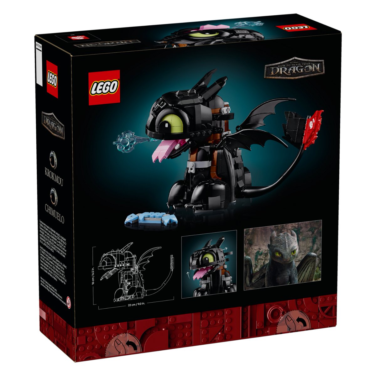 New LEGO How to Train Your Dragon Toothless revealed! Release