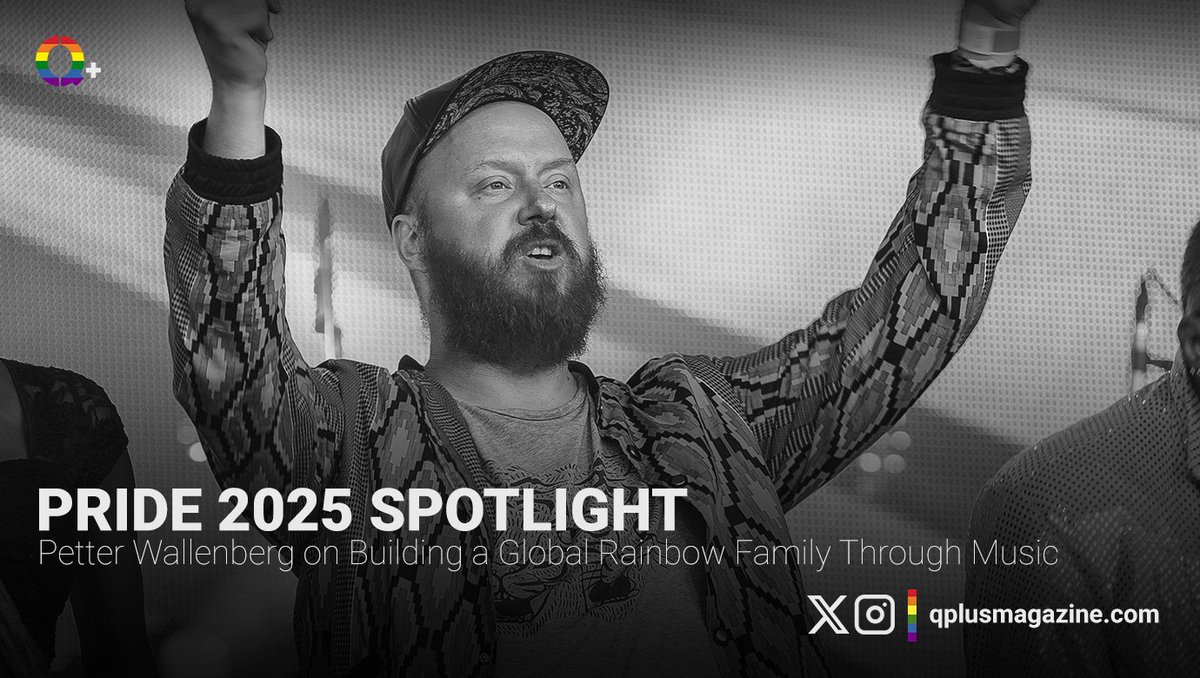 “We really are a global rainbow family.” In our Pride Month spotlight, activist-artist Petter Wallenberg shares how he brought together queer voices across three continents for his latest track, and why drag is more than just performance.

Interview: 
🔗➡️qplusmagazine.com/pride-2025-spo…