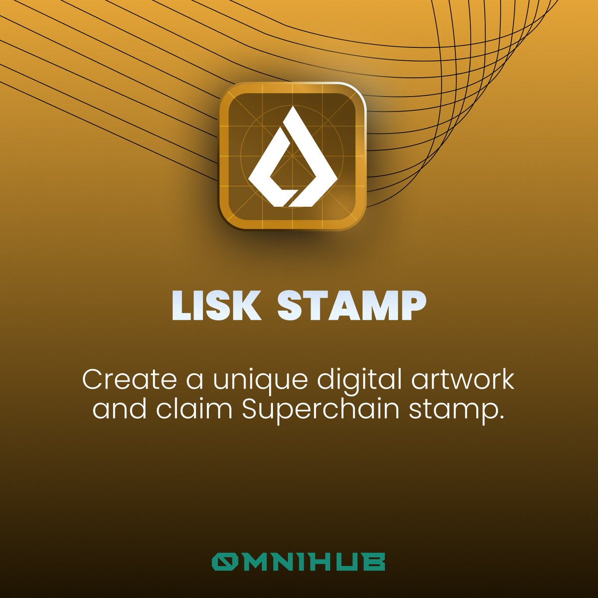 Superchain Stamp Card campaign is LIVE ! 100% FREE ⚡️

🏆 Compete for the title of the most creative builder on <a href="/LiskHQ/">Lisk</a> !
👉 Join now: omnihub.xyz/superchain-sta…

Create &amp; mint unique NFT 🎨
Claim #Superchain Stamp on #Lisk 🏅