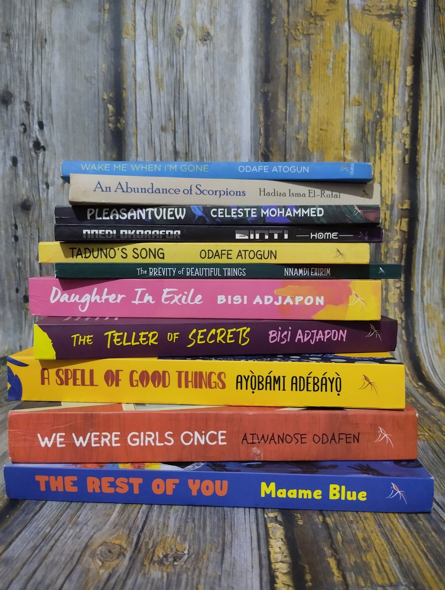 Happy new week 🥳
What book(s) did you add to your growing TBR over the weekend?

Share with us 👇🏽

All books available.

#karatuBooks
#Ouidabooks #TBR #ouidapublishing #growingTBR #Africanliterature #AfricanAuthors #bookishcommunity  #bookstoreinabuja #bookstoreinlagos