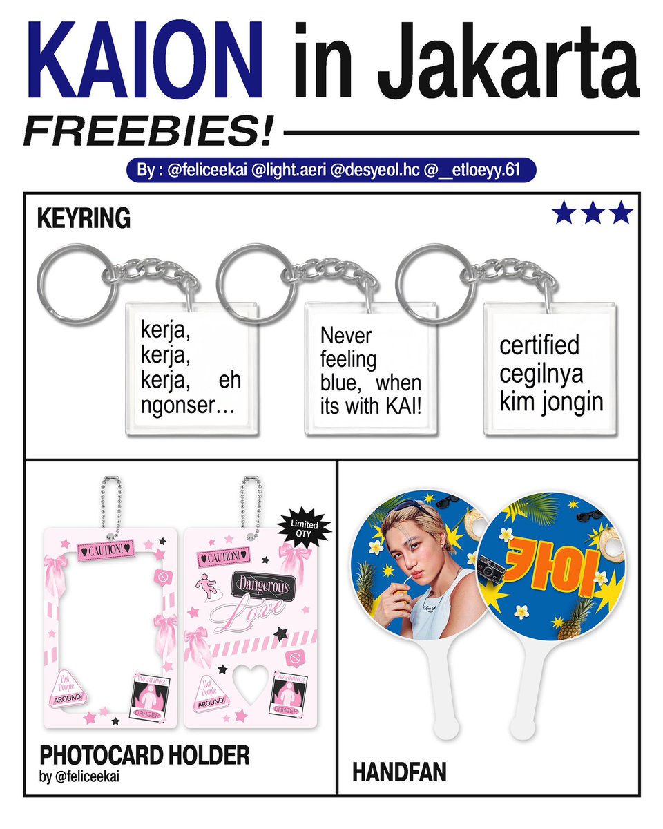 Laa (@lightfirez_61) on Twitter photo KAION in Jkt Freebies!
By: <a href="/ineffablxo/">feliceekai🐻</a> <a href="/lightfirez_61/">Laa</a> <a href="/desyeolhc/">tata🧸</a> <a href="/__etloeyy61/">__etloeyy.61</a>
* Follow & rt this post.
* Come find us (time & place tba)
* Open for trades, but you must come and find us!
* Cahols will be distribute by <a href="/ineffablxo/">feliceekai🐻</a> (first come, first serve, not doing trade)! KAION in Jkt Freebies!
By: <a href="/ineffablxo/">feliceekai🐻</a> <a href="/lightfirez_61/">Laa</a> <a href="/desyeolhc/">tata🧸</a> <a href="/__etloeyy61/">__etloeyy.61</a>
* Follow & rt this post.
* Come find us (time & place tba)
* Open for trades, but you must come and find us!
* Cahols will be distribute by <a href="/ineffablxo/">feliceekai🐻</a> (first come, first serve, not doing trade)!