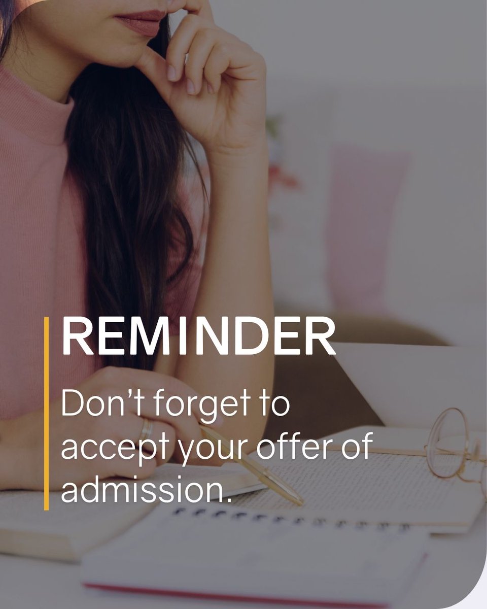 📢Ontario high school students: Check your offer response deadlines!

Today is the earliest date an Ontario university can require you to respond to an offer.

Let us walk you through it with this how-to video: ouac.on.ca/videos/how-to-….
