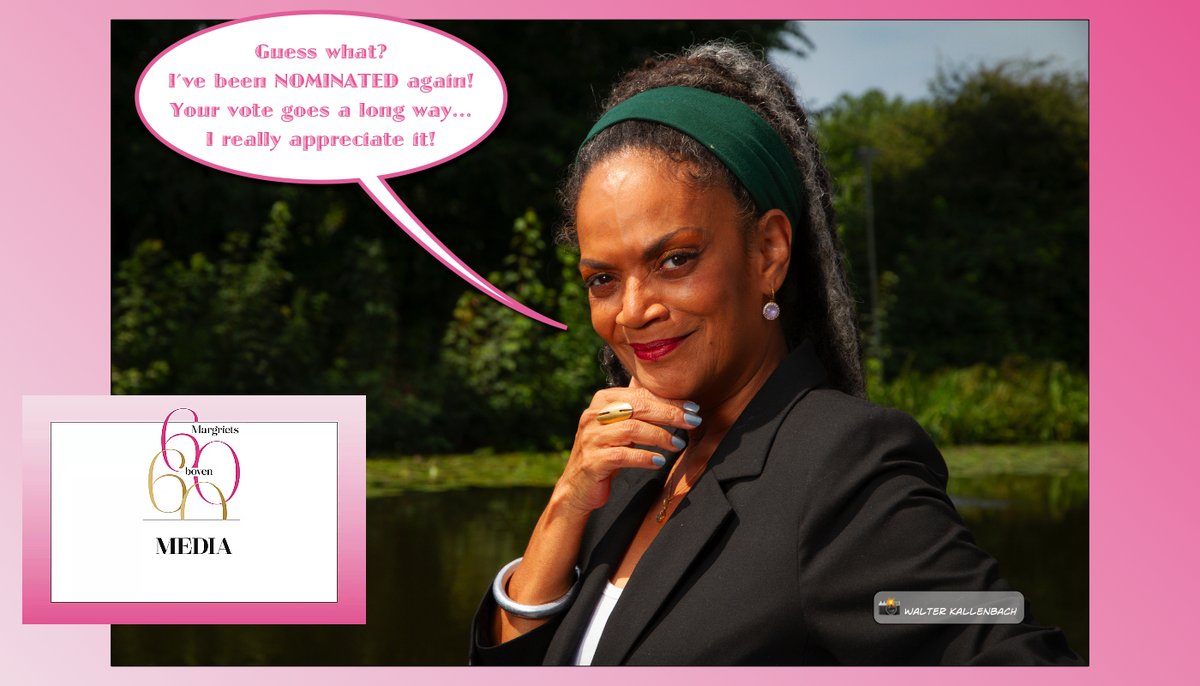 🎁🏆 Needless to say, I will do my part to at least collect a couple of votes... You know how these media ego's are, right? 😆
If you wish to support me, please vote via margriet.nl/60-boven-60/60…
If you voted last year, you might need to clear your cache or use a different browser.