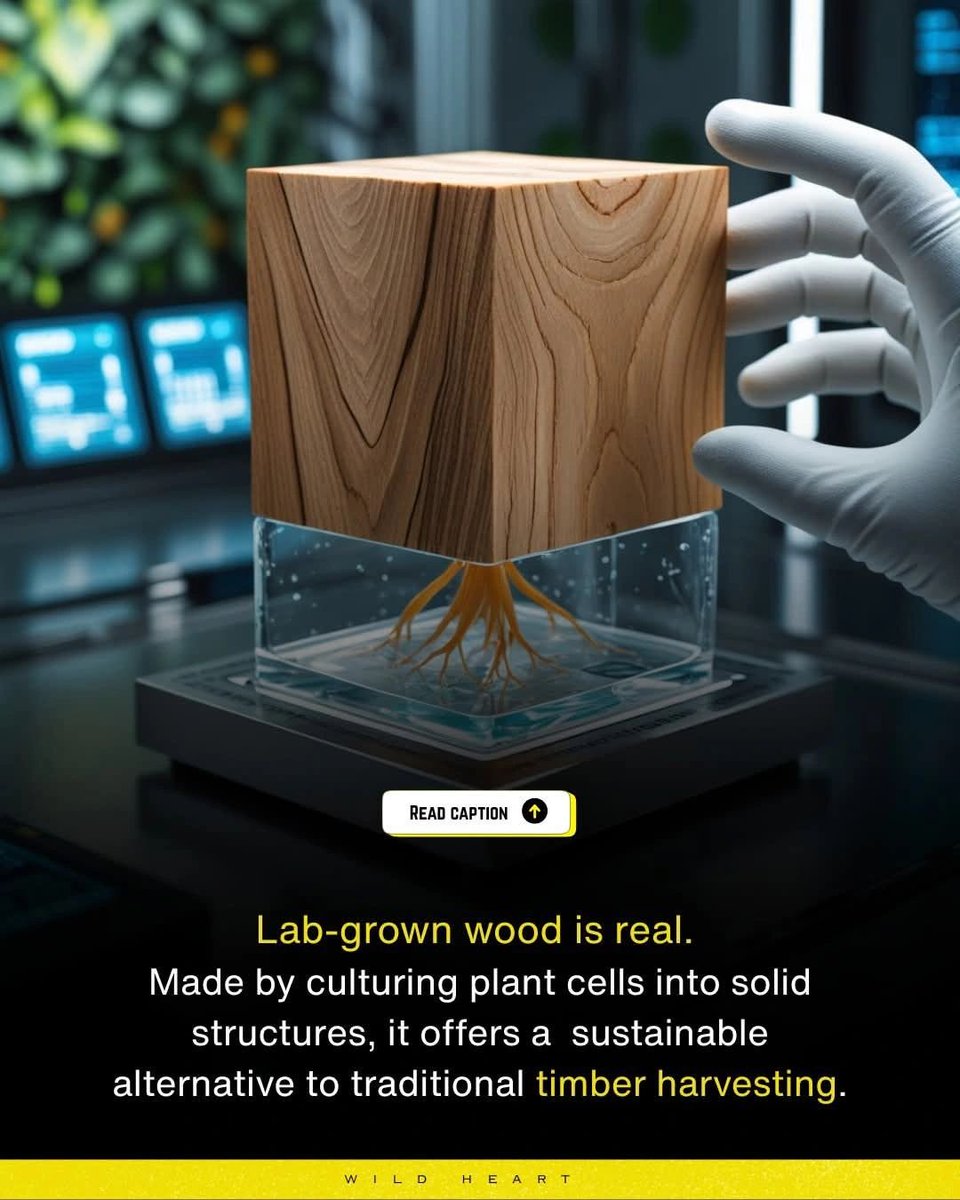 Fast Bite ๐๐๐๐ (@fasbite) on Twitter photo Researchers at MIT are developing wood that grows in a labโno trees required. <a href="/interesting_aIl/">Interesting As Fuck</a> <a href="/spectatorindex/">The Spectator Index</a> Researchers at MIT are developing wood that grows in a labโno trees required. <a href="/interesting_aIl/">Interesting As Fuck</a> <a href="/spectatorindex/">The Spectator Index</a>