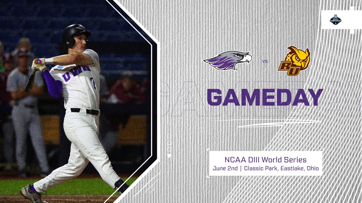 One more win to reach the Finals

Warhawks vs Profs - 1:15 PM (ET)

Follow Live: ncaa.com/game/6449675

#PoweredByTradition #d3b