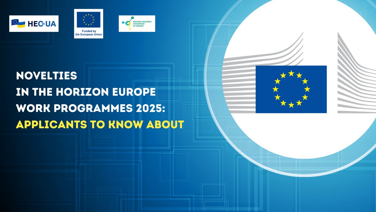 In line with the simplification goals of the <a href="/EU_Commission/">European Commission</a>, some novelties have been implemented for the 2025 proposals, as stated in the general introduction and general annexes of the work programmes: salo.li/7f3b3de