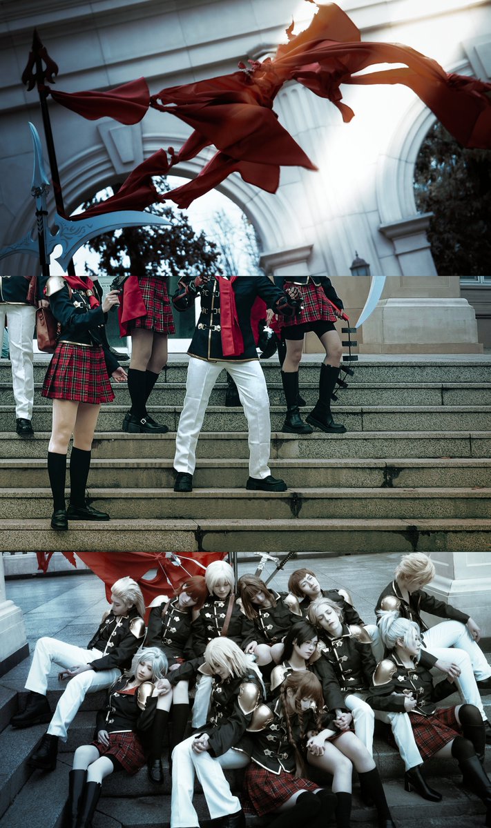 remremcos's tweet photo. FINAL FANTASY TYPE-0
Class Zero
📸@nea_12255
#FF零式 #FFT0 #cosplay https://t.co/qjKNOn11aH