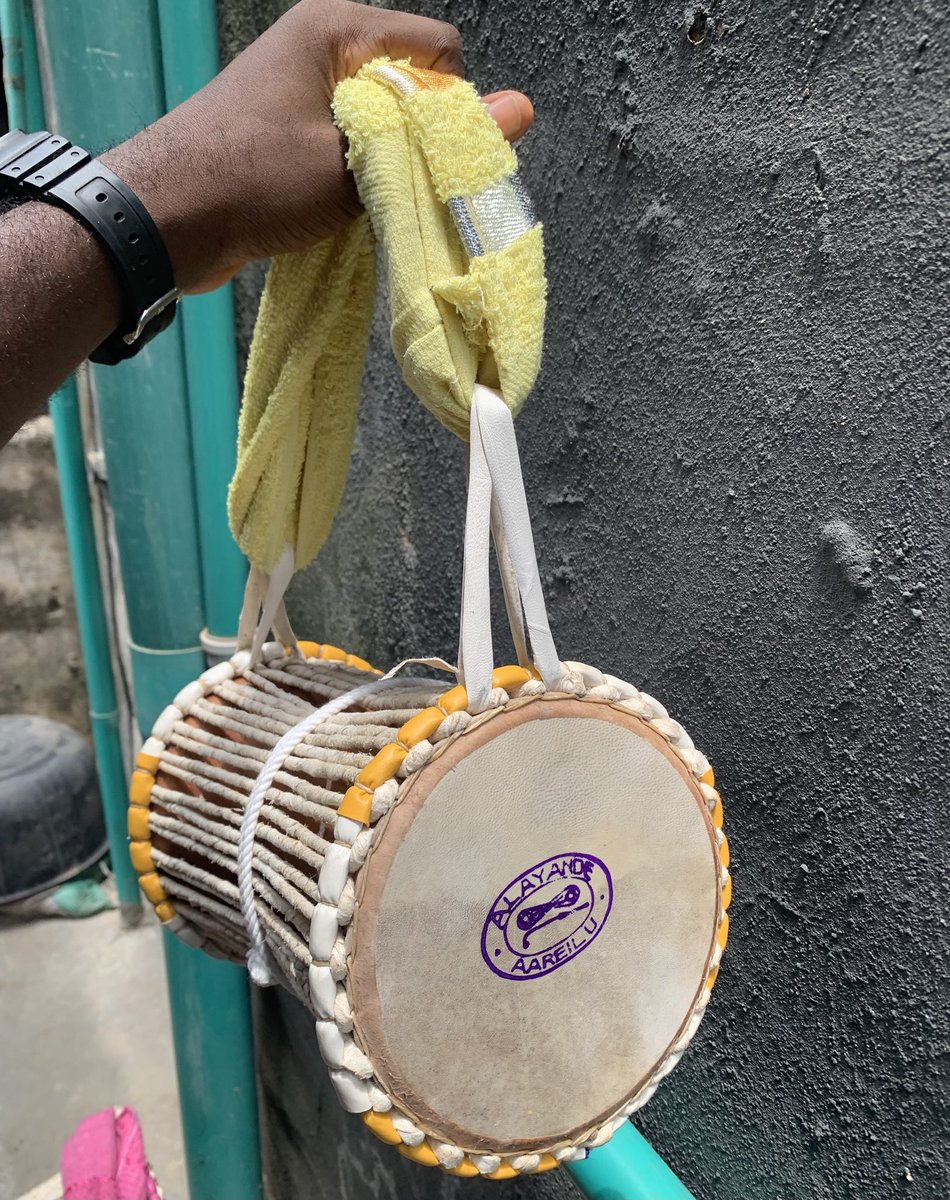 gemyoruba's tweet photo. Need to get quality talking drum / gan gan ? 

7” 
11cm 
Animal skin 
Well carved mortar 

Price: NGN 30,000
Location: Lagos https://t.co/ZdrLLRoeBy