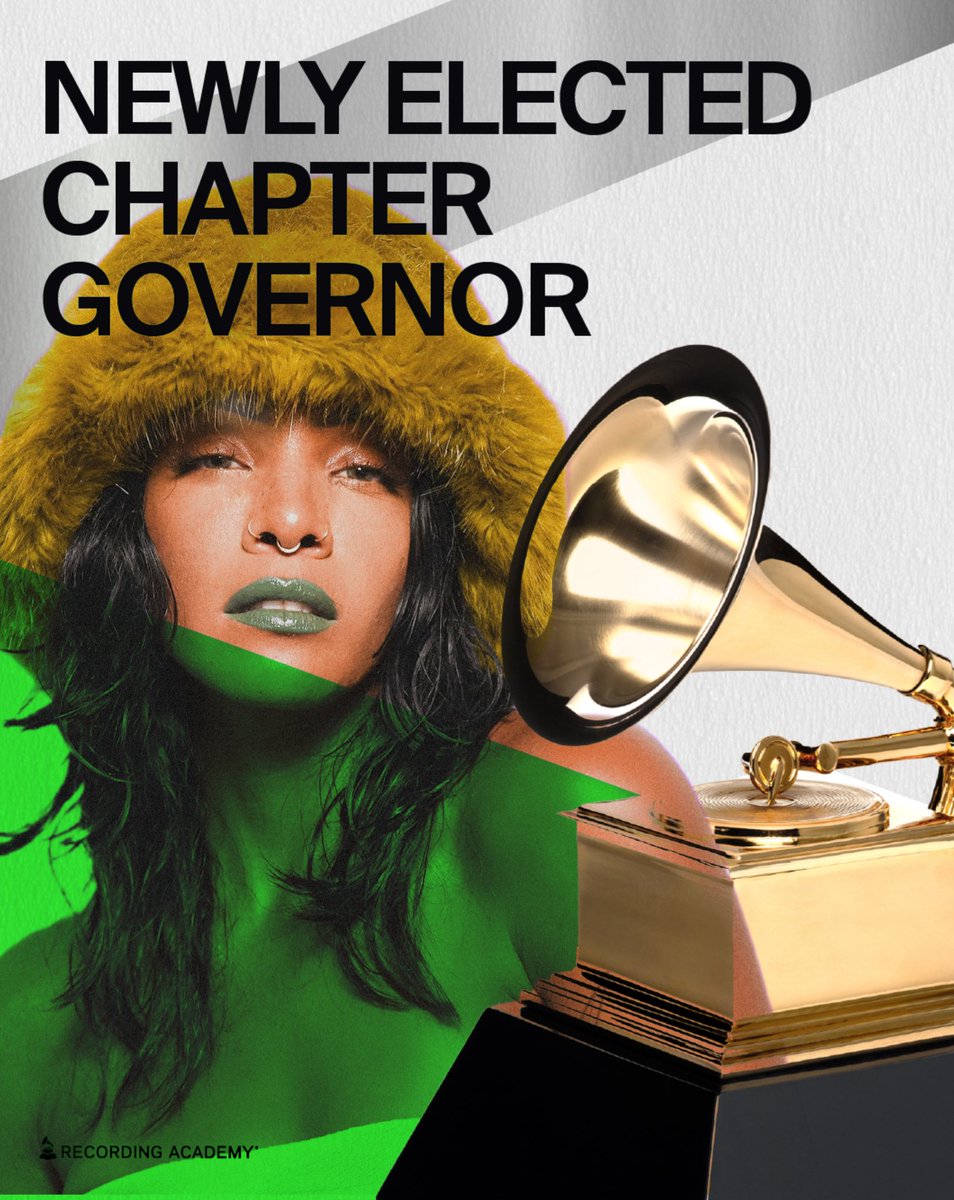 I’m honored to serve my peers at the @RecordingAcademy as a newly elected Governor of the Memphis Chapter. ⚜️
#RepresentingTheAcademy means supporting and celebrating our diverse creative community year-round, and I look forward to joining leaders driving music forward.