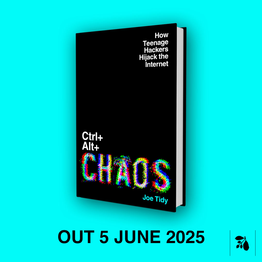 Elliott & Thompson (@eandtbooks) on Twitter photo ‘A disturbing study investigates, and interviews, the depraved young hackers wreaking havoc online … An illuminating and often scary book’ <a href="/Telegraph/">The Telegraph</a>
#CtrlAltChaos by <a href="/joetidy/">Joe Tidy BBC News</a> is out this Thursday! Read the Telegraph's review here:
telegraph.co.uk/books/non-fict…
#hacker #hacks ‘A disturbing study investigates, and interviews, the depraved young hackers wreaking havoc online … An illuminating and often scary book’ <a href="/Telegraph/">The Telegraph</a>
#CtrlAltChaos by <a href="/joetidy/">Joe Tidy BBC News</a> is out this Thursday! Read the Telegraph's review here:
telegraph.co.uk/books/non-fict…
#hacker #hacks